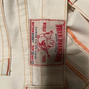 True Religion White Jeans